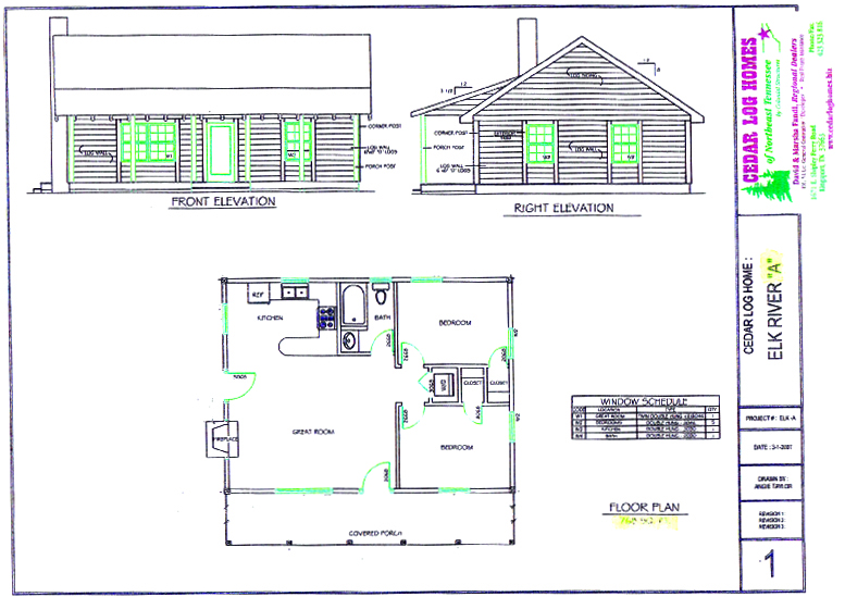 elka Elk River “A” 768 sq. ft.